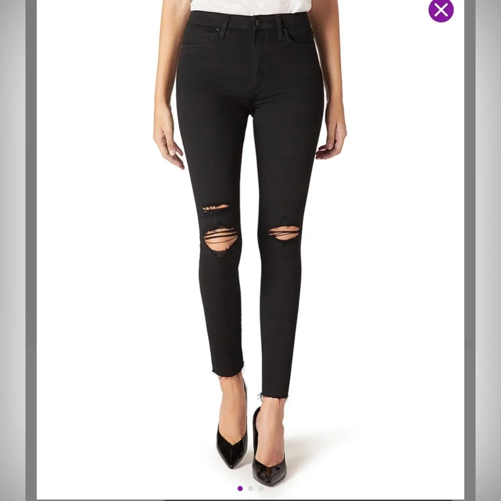 JOE’S JEANS Industry Distressed High-Rise Skinny Jeans - Picture 1 of 9